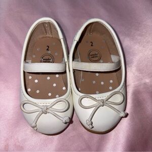 Wonder Nation Ivory Kids Dress Shoes